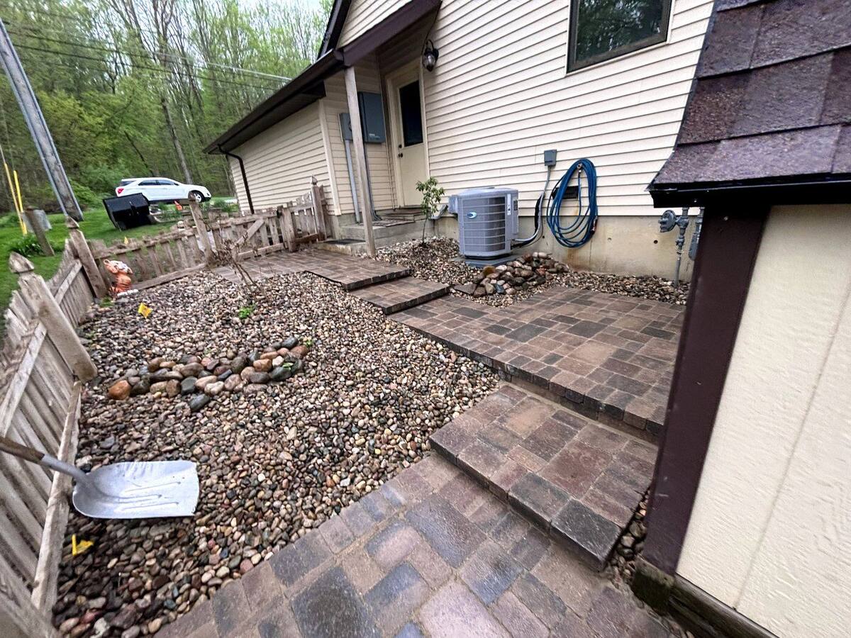 Patio walkway